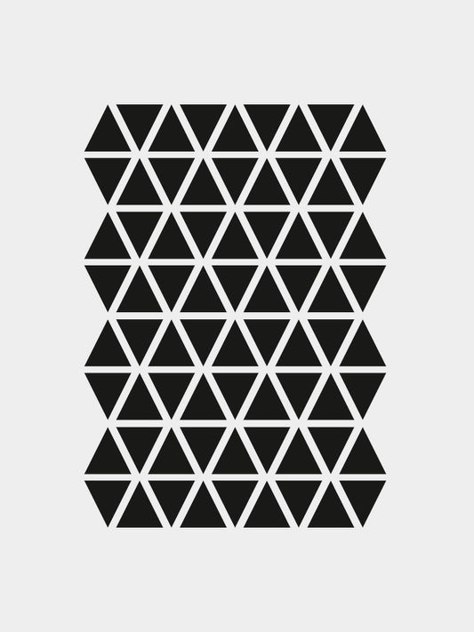 Mini Triangles Wallsticker - Black, HOME DECOR, FERM, - Fabrica