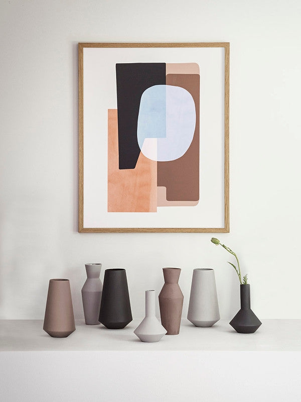 Sculpt Vase Corset - Dark Grey, HOME DECOR, FERM, - Fabrica