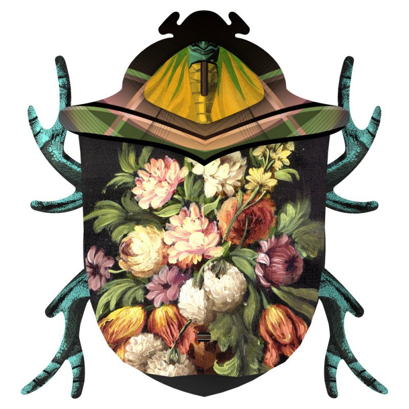 Decorative Beetle Medium With Mirror - Keith, HOME DECOR, MIHO UNEXPECTED, - Fabrica