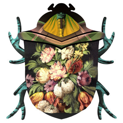 Decorative Beetle Medium With Mirror - Keith, HOME DECOR, MIHO UNEXPECTED, - Fabrica