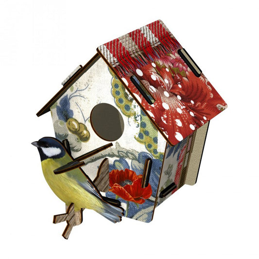 Bird House Small - Poppy Seed
