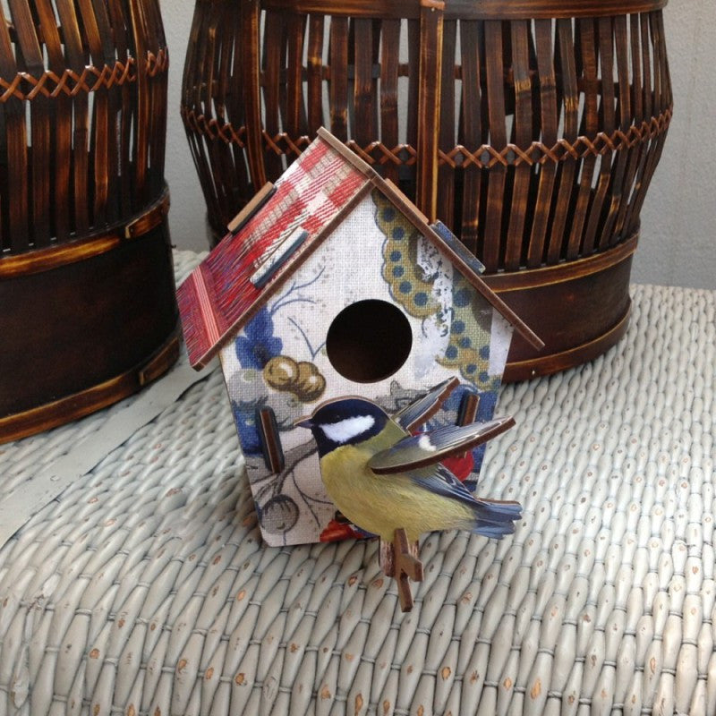 Bird House Small - Poppy Seed, HOME DECOR, MIHO UNEXPECTED, - Fabrica