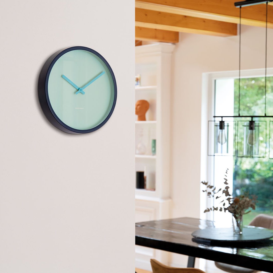 WALL CLOCK-AQUA
